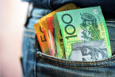 AU dollars pocket
