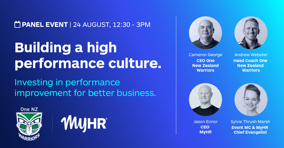 MyHR - Building a High Performance Culture Event Warriors - Linkedin - DRAFT2