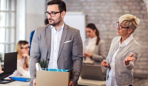 Employee leaves employment