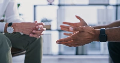 Employee attending counselling service.