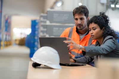 Workers use WHS system
