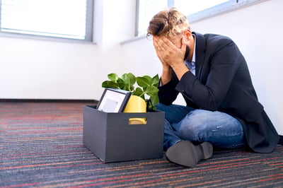 Upset employee