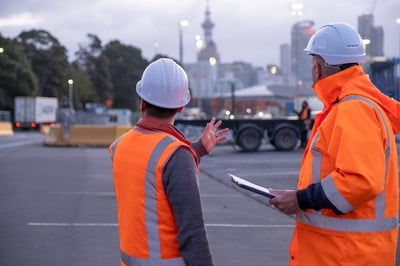 Image of road workers