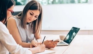 Manager and employee review performance