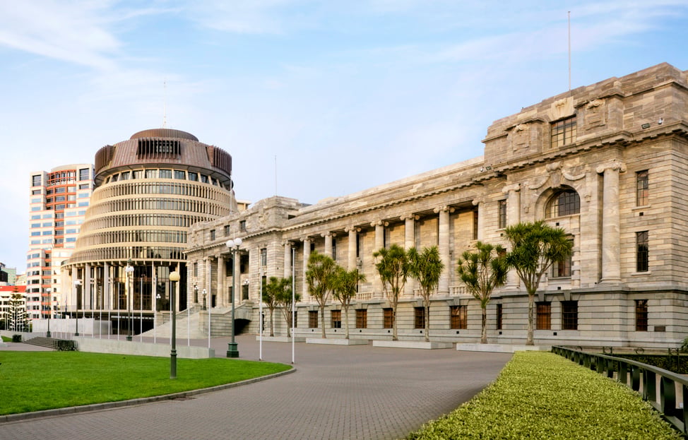 beehive new zealand parliament buildings