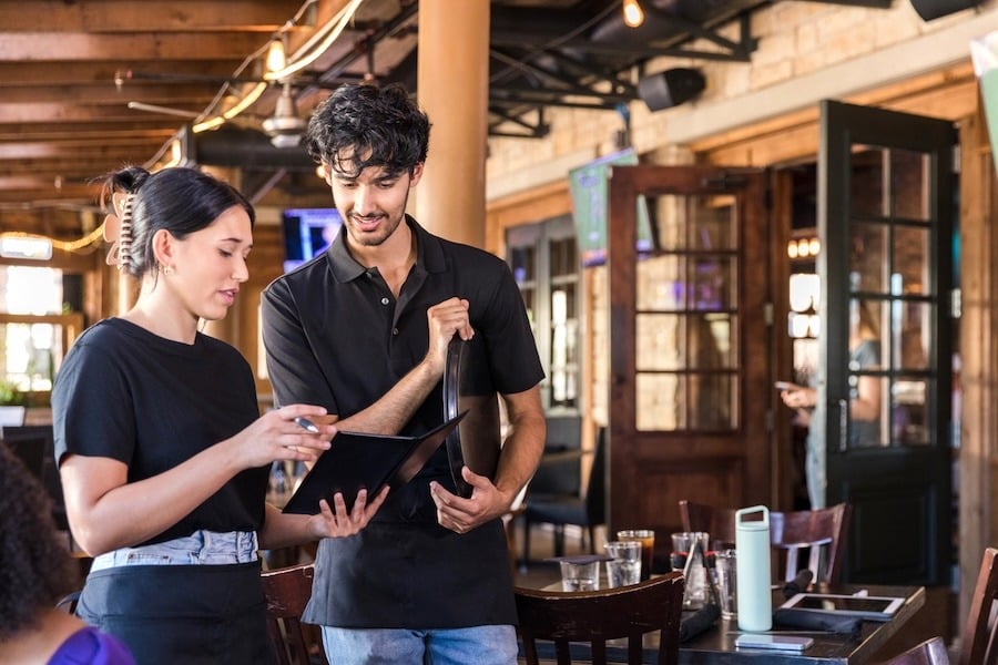 Seasonal wait staff