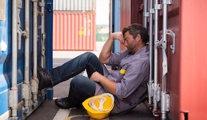 worker napping